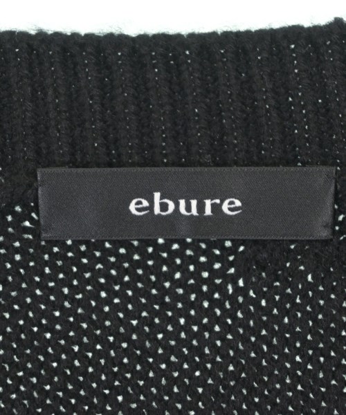 ebure（エブール）ニット・セーター 黒 サイズ:-(S位) レディース/2200724812059