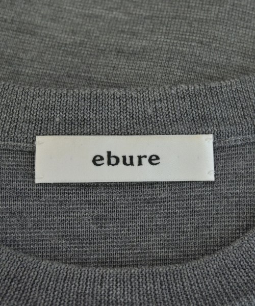 ebure（エブール）ニット・セーター グレー サイズ:F レディース/2200726274022