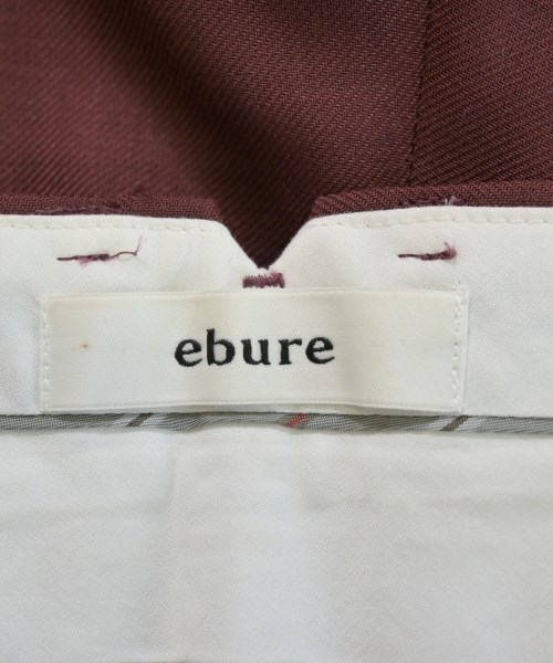 ebure（エブール）スラックス 赤 サイズ:34(XS位) レディース/2200728648074