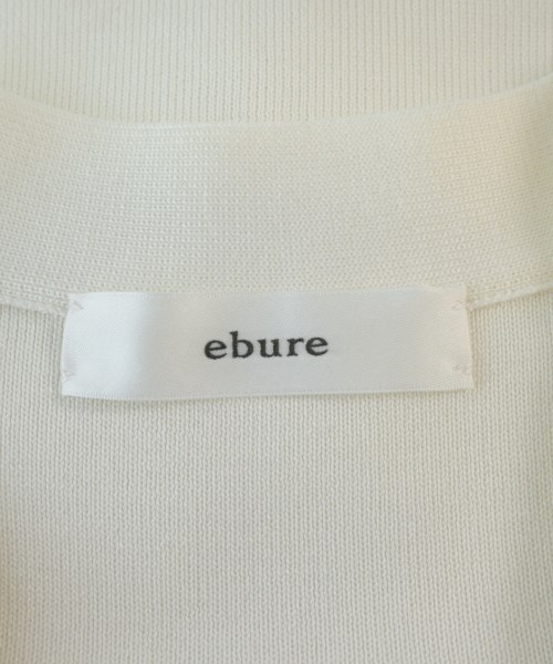 ebure（エブール）カーディガン 白 サイズ:38(M位) レディース/2200731097012