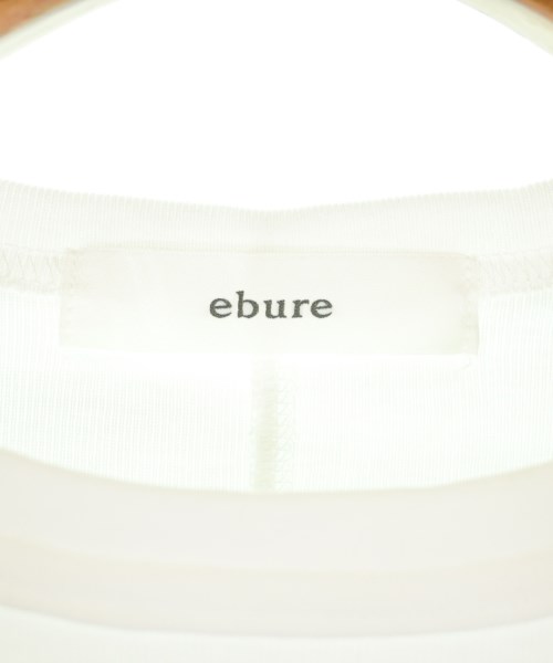 ebure（エブール）Tシャツ・カットソー 白 サイズ:36(S位) レディース/2200735754089