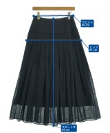 ebure（エブール）ロング・マキシ丈スカート 紺 サイズ:36(S位) レディース/2200735940048