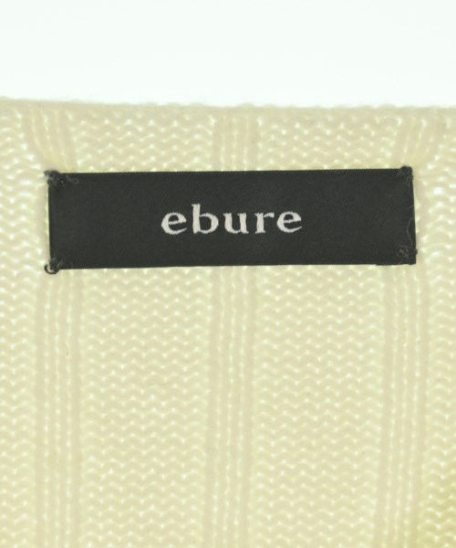 ebure（エブール）ニット・セーター 白 サイズ:F レディース/2200731919086