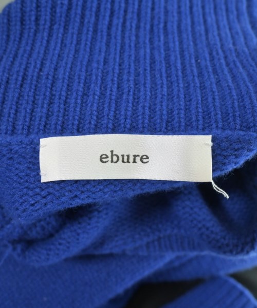 ebure（エブール）ニット・セーター 青 サイズ:38(M位) レディース/2200737341027