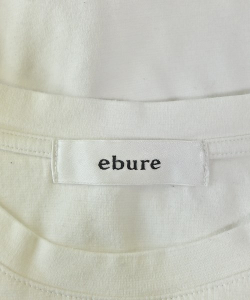 ebure（エブール）Tシャツ・カットソー 白 サイズ:38(M位) レディース/2200707647128