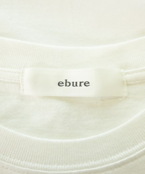 ebure（エブール）Tシャツ・カットソー 白 サイズ:38(M位) レディース/2200718449063