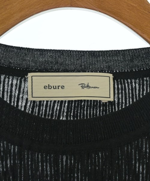 ebure（エブール）ニット・セーター 黒 サイズ:-(XS位) レディース/2200721220031