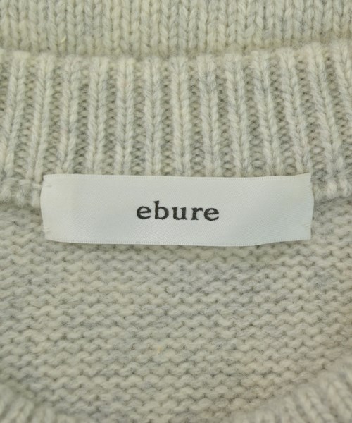 ebure（エブール）ニット・セーター グレー サイズ:38(M位) レディース/2200719331015