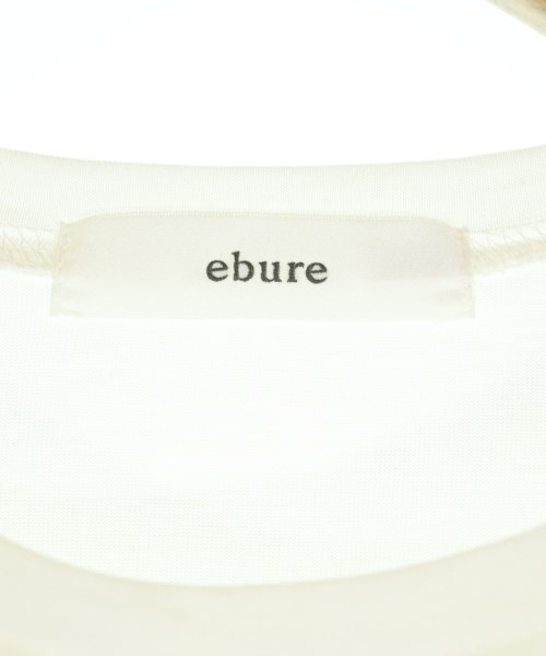 ebure（エブール）Tシャツ・カットソー 白 サイズ:38(M位) レディース/2200722067062