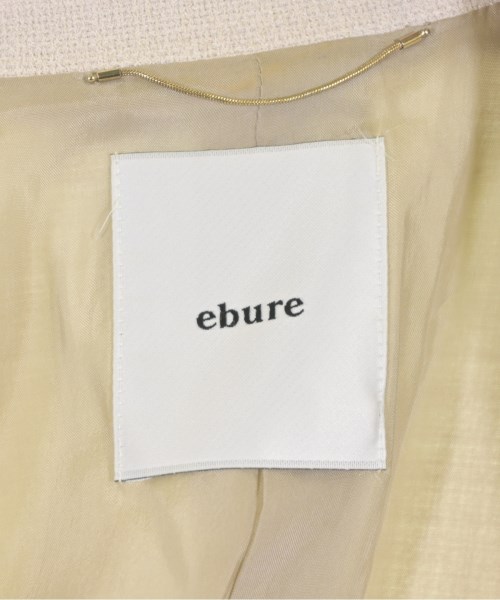 ebure（エブール）テーラードジャケット ベージュ サイズ:36(S位) レディース/2200727090010