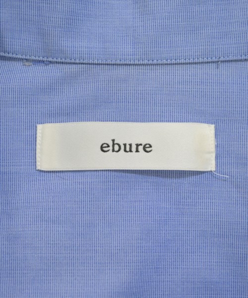 ebure（エブール）カジュアルシャツ 青 サイズ:36(S位) レディース/2200721677033