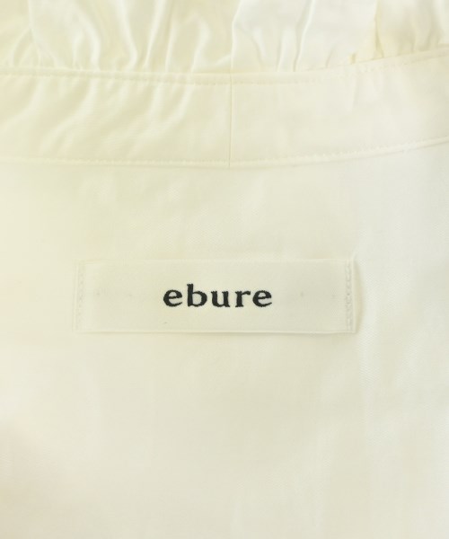 ebure（エブール）カジュアルシャツ 白 サイズ:38(M位) レディース/2200727466020