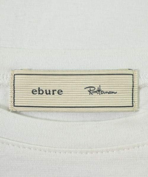 ebure（エブール）Tシャツ・カットソー 白 サイズ:38(M位) レディース/2200721970035