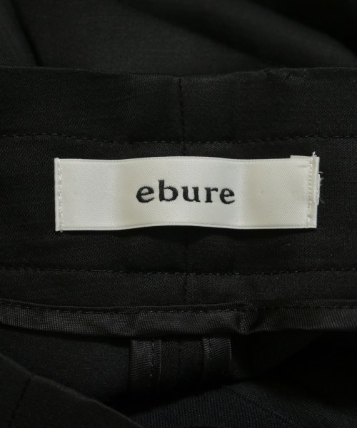 ebure（エブール）スラックス 黒 サイズ:36(S位) レディース/2200729038096