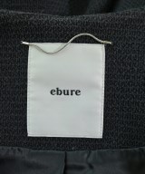 ebure（エブール）ノーカラージャケット 黒 サイズ:36(S位) レディース/2200678869079