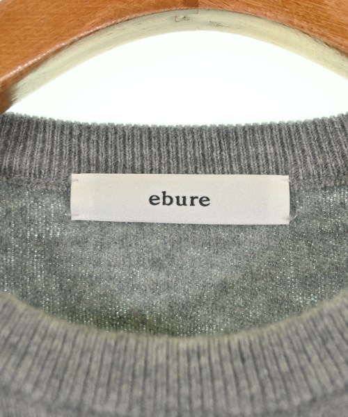 ebure（エブール）ニット・セーター グレー サイズ:F レディース/2200684356075