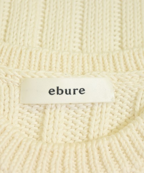 ebure（エブール）ベスト/ノースリーブ 白 サイズ:-(M位) レディース/2200684940021