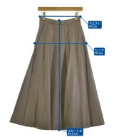 ebure（エブール）ロング・マキシ丈スカート 茶 サイズ:36(S位) レディース/2200680625120