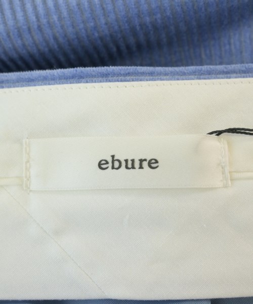 ebure（エブール）スラックス 青 サイズ:38(M位) レディース/2200677471013