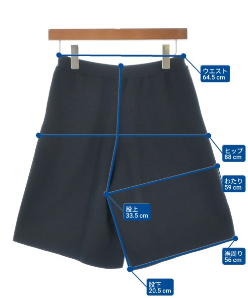ebure（エブール）ショートパンツ 紺 サイズ:-(M位) レディース/2200682448062