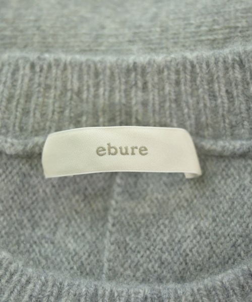 ebure（エブール）ニット・セーター グレー サイズ:F レディース/2200682254106