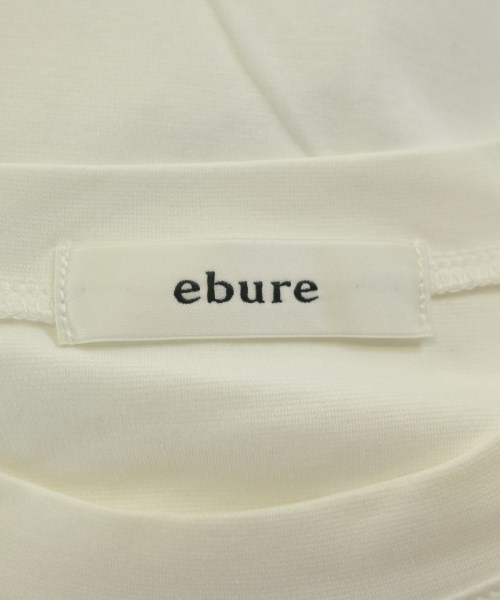 ebure（エブール）Tシャツ・カットソー 白 サイズ:F レディース/2200681548329