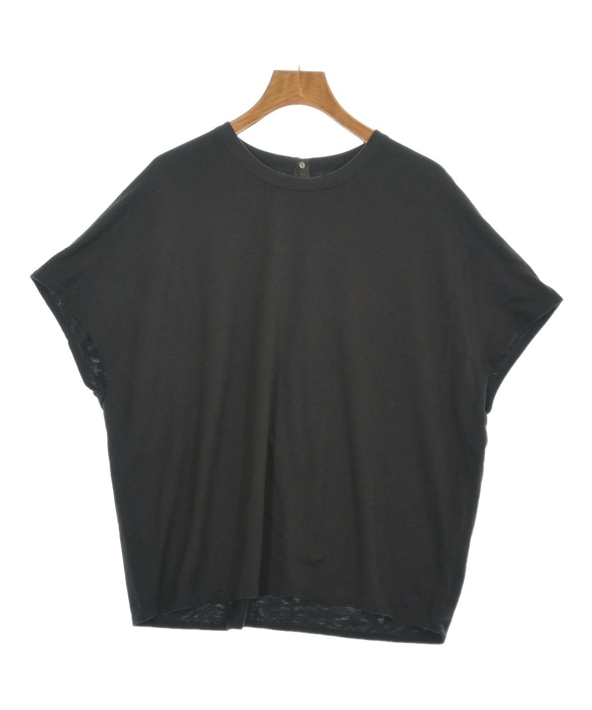 新品未使用　タグ付き　ebure カットソー ebure（エブール）Tシャツ・カットソー 茶 サイズ:38(M位) レディース