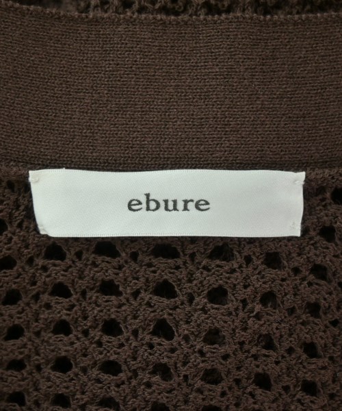 ebure（エブール）カーディガン 茶 サイズ:-(M位) レディース/2200681508064