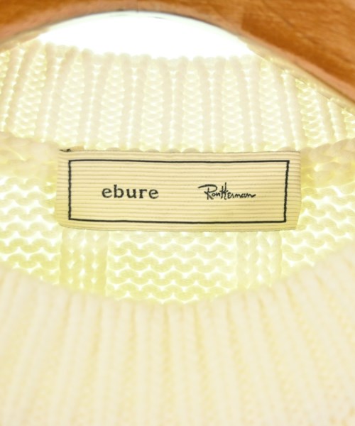 ebure（エブール）ニット・セーター 白 サイズ:F レディース/2200681508095