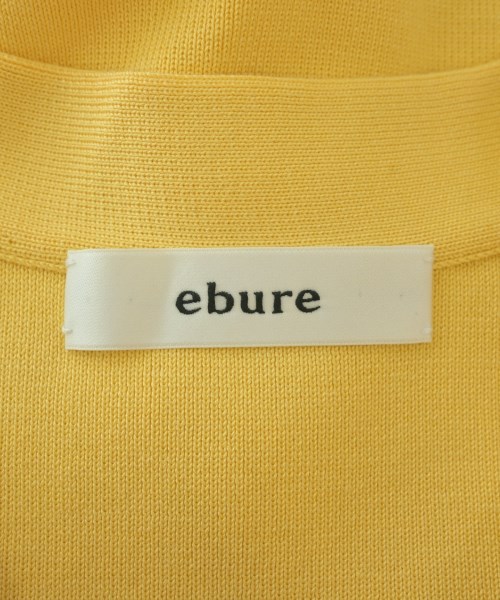 ebure（エブール）カーディガン 黄 サイズ:F レディース/2200682236065