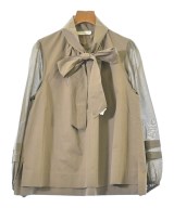 ebure（エブール）ブラウス 茶 サイズ:38(M位) レディース/2200689423093