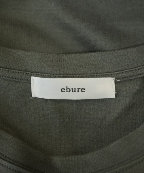 ebure（エブール）Tシャツ・カットソー カーキ サイズ:38(M位) レディース/2200689377020