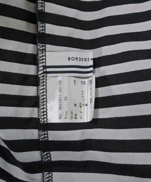 BORDERS at BALCONY（ボーダーズ　アット　バルコニー）Tシャツ・カットソー 白 サイズ:36(S位) レディース/2200621786057