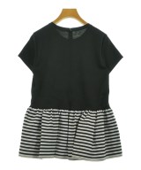 BORDERS at BALCONY（ボーダーズ　アット　バルコニー）Tシャツ・カットソー 黒 サイズ:36(S位) レディース/2200621786064