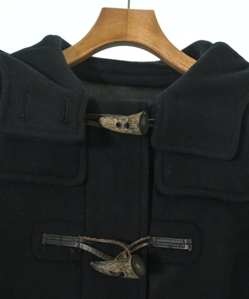 BORDERS at BALCONY（ボーダーズ　アット　バルコニー）ダッフルコート 黒 サイズ:38(M位) レディース/2200639340074