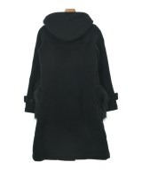 BORDERS at BALCONY（ボーダーズ　アット　バルコニー）ダッフルコート 黒 サイズ:38(M位) レディース/2200639340074