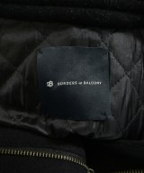 BORDERS at BALCONY（ボーダーズ　アット　バルコニー）ダッフルコート 黒 サイズ:38(M位) レディース/2200639340074