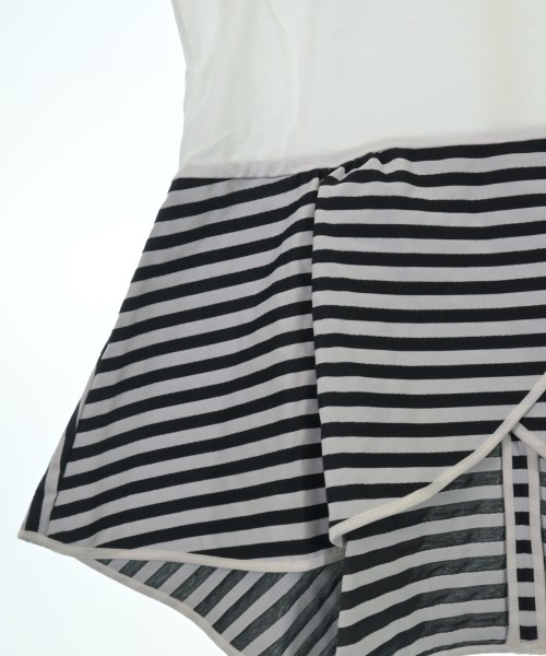 BORDERS at BALCONY（ボーダーズ　アット　バルコニー）Tシャツ・カットソー 白 サイズ:38(M位) レディース/2200626848118