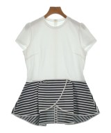 BORDERS at BALCONY（ボーダーズ　アット　バルコニー）Tシャツ・カットソー 白 サイズ:38(M位) レディース/2200626848118