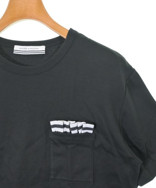 BORDERS at BALCONY（ボーダーズ　アット　バルコニー）Tシャツ・カットソー 黒 サイズ:M レディース/2200635439055
