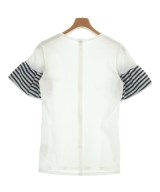 BORDERS at BALCONY（ボーダーズ　アット　バルコニー）Tシャツ・カットソー 白 サイズ:38(M位) レディース/2200621118049