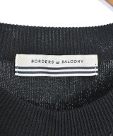 BORDERS at BALCONY（ボーダーズ　アット　バルコニー）ニット・セーター 黒 サイズ:36(S位) レディース/2200629538054
