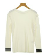 BORDERS at BALCONY（ボーダーズ　アット　バルコニー）ニット・セーター 白 サイズ:36(S位) レディース/2200616896112