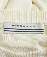 BORDERS at BALCONY（ボーダーズ　アット　バルコニー）ニット・セーター 白 サイズ:36(S位) レディース/2200616896112