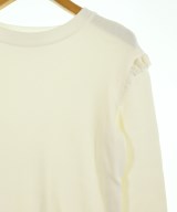 BORDERS at BALCONY（ボーダーズ　アット　バルコニー）ニット・セーター 白 サイズ:36(S位) レディース/2200616896112