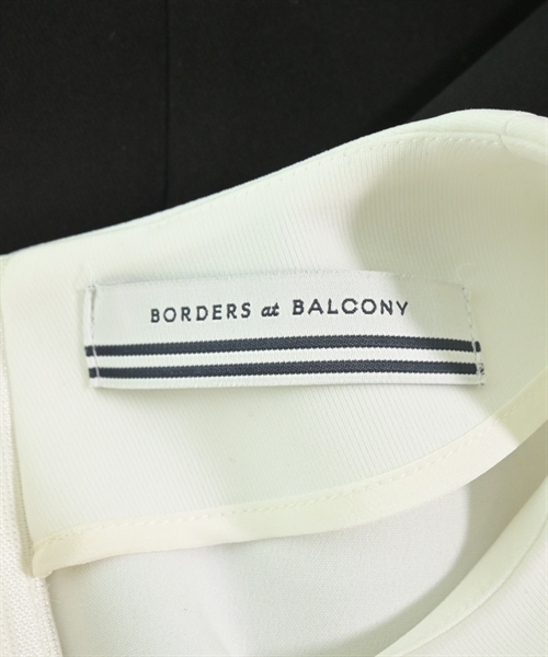 BORDERS at BALCONY（ボーダーズ　アット　バルコニー）ワンピース 白 サイズ:38(M位) レディース/2200608011103