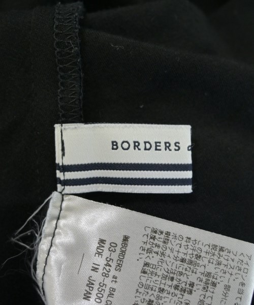 BORDERS at BALCONY（ボーダーズ　アット　バルコニー）Tシャツ・カットソー 黒 サイズ:-(M位) レディース/2200616997161