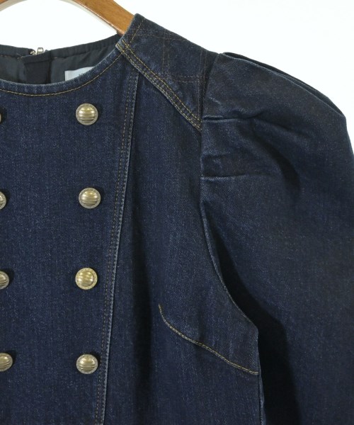 BORDERS at BALCONY（ボーダーズ　アット　バルコニー）ワンピース 青 サイズ:38(M位) レディース/2200619850067