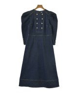 BORDERS at BALCONY（ボーダーズ　アット　バルコニー）ワンピース 青 サイズ:38(M位) レディース/2200619850067