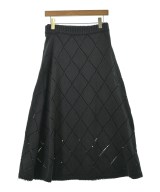 BORDERS at BALCONY（ボーダーズ　アット　バルコニー）ロング・マキシ丈スカート グレー サイズ:36(S位) レディース/2200669837087